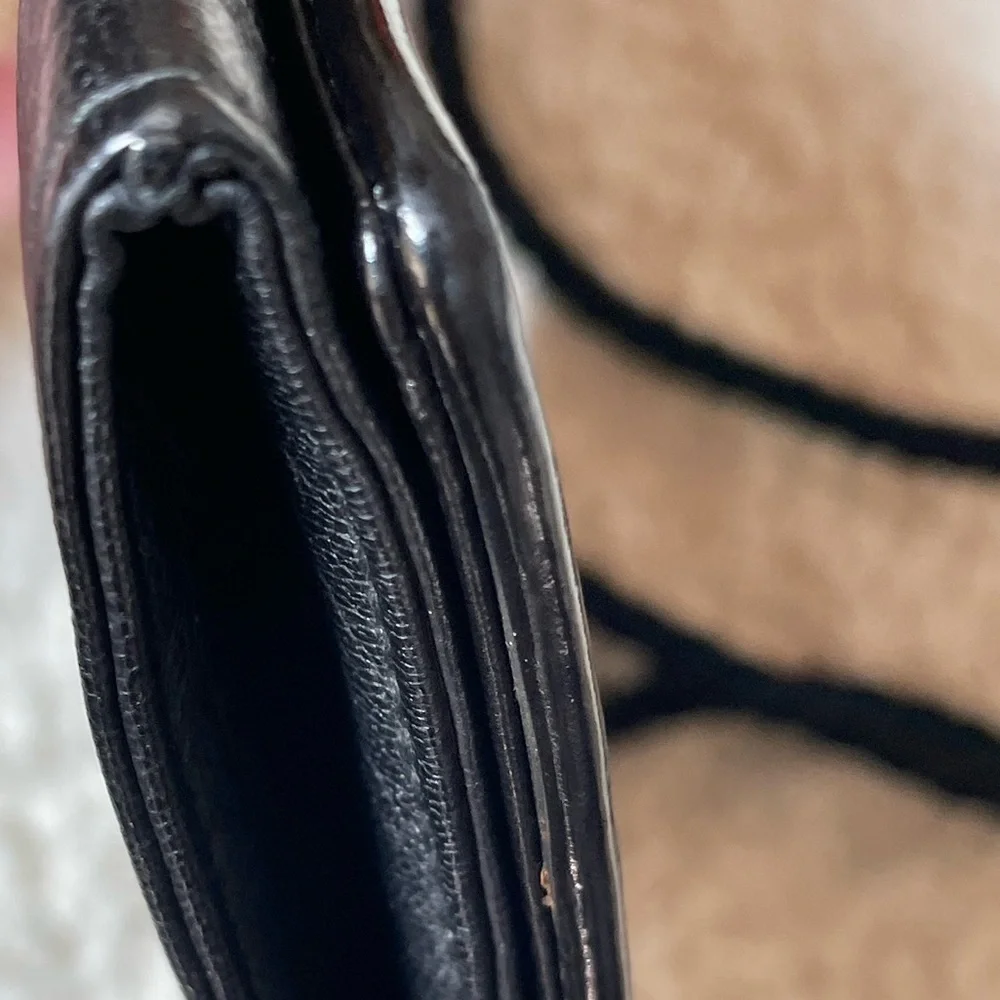 Fendi Vintage Black Woven Leather Rope Strap Crossbody Bag - Picture 12 of 16